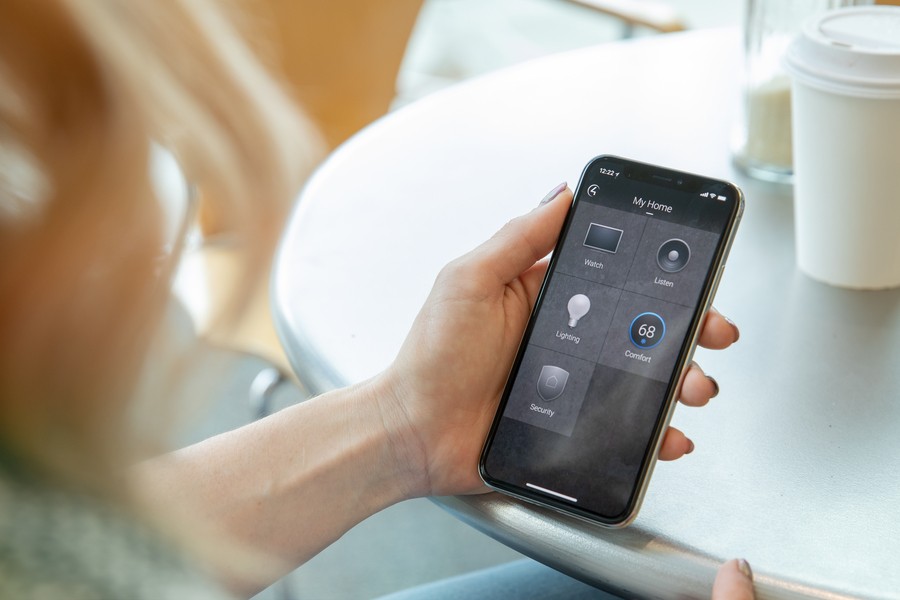 Homeowner using a smart home controller