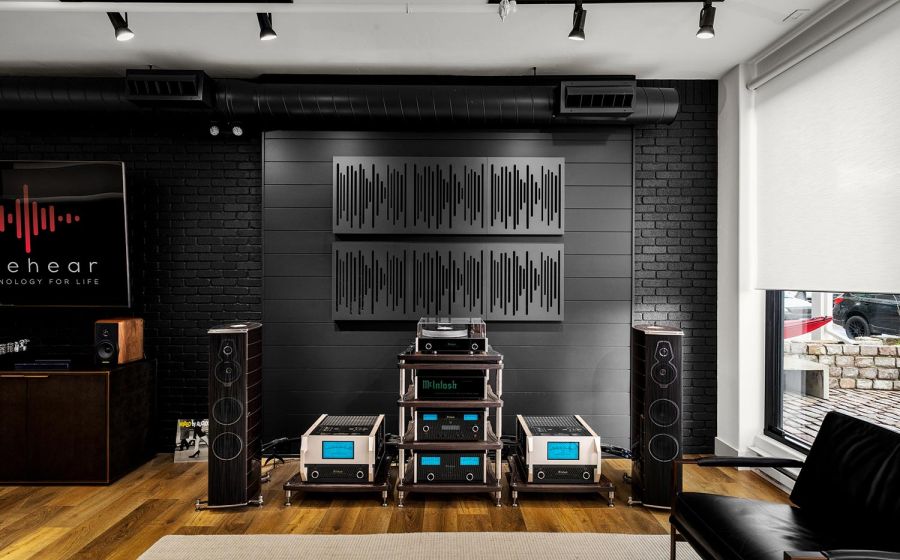 Eyehear Showroom with McIntosh technology