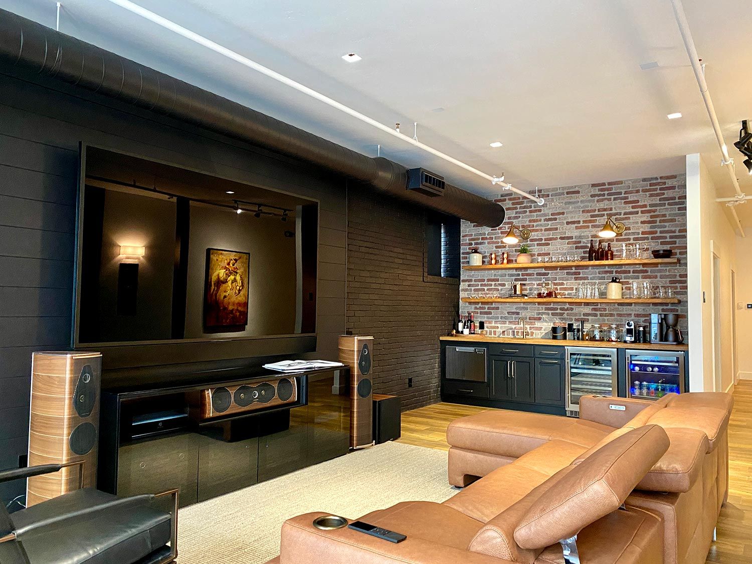 Media Room lighting